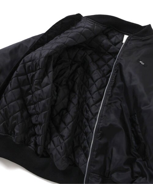 algy（アルジー）の「BIG裏キルトMA1（ブルゾン・キッズ・ブラック/カーキ・XX-SMALL/X-SMALL/SMALL/MEDIUM）」の7枚目の写真