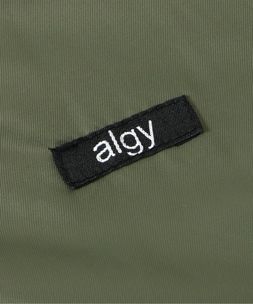 algy（アルジー）の「BIG裏キルトMA1（ブルゾン・キッズ・ブラック/カーキ・XX-SMALL/X-SMALL/SMALL/MEDIUM）」の4枚目の写真
