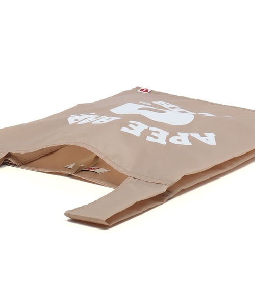 A BATHING APE(アベイシングエイプ)の「APEE SHOPPING BAG(トートバッグ・レディース・レッド/ピンク/グリーン/ベージュ・FREE)」の17枚目の写真