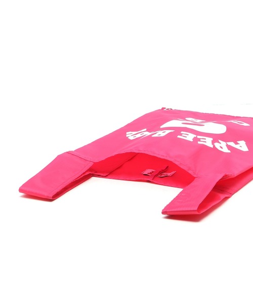 A BATHING APE(アベイシングエイプ)の「APEE SHOPPING BAG(トートバッグ・レディース・レッド/ピンク/グリーン/ベージュ・FREE)」の19枚目の写真