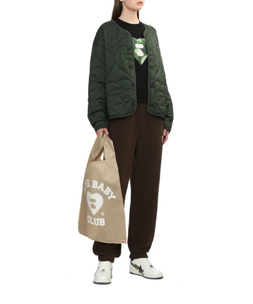 A BATHING APE(アベイシングエイプ)の「APEE SHOPPING BAG(トートバッグ・レディース・レッド/ピンク/グリーン/ベージュ・FREE)」の21枚目の写真