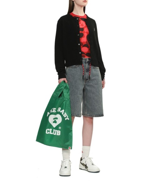 A BATHING APE(アベイシングエイプ)の「APEE SHOPPING BAG(トートバッグ・レディース・レッド/ピンク/グリーン/ベージュ・FREE)」の22枚目の写真