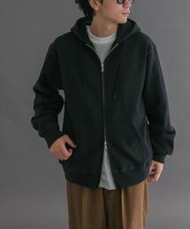 FORK&SPOON（フォークアンドスプーン）の「FORK&SPOON　リサイクルコットン裏毛ジップフーディー（パーカー）」