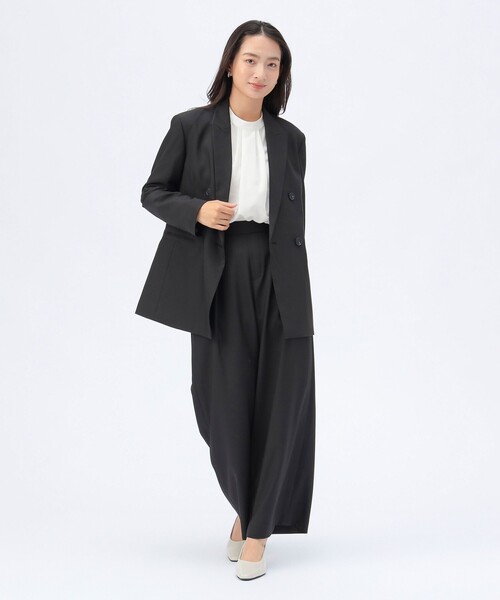 BEAMS HEART(ビームスハート)の「【セレモニー・ハレの日】オーバー ジャケット(セットアップ対応)(テーラードジャケット・レディース・グレー/ブラウン系その他2/ブラック・SMALL/MEDIUM)」の16枚目の写真