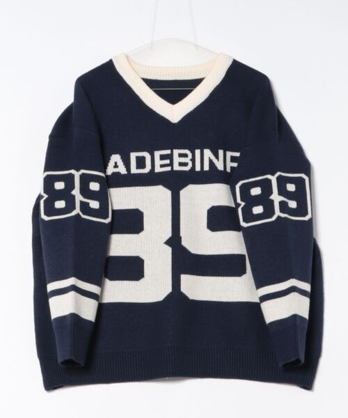 shathingrace ナンバープリントセーター M 希少 - メルカリ