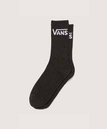 VANS | クラシック クルーソックス / CLASSIC CREW SOCKS Black VN000HKPBLK1(ソックス/靴下)