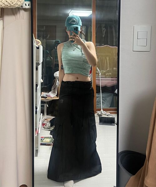 AVANDRESS(アバンドレス )の「Rien Long Skirt BLACK(スカート・レディース・ブラック・SMALL/MEDIUM)」の4枚目の写真
