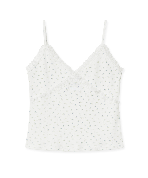 Midnight Move(ミッドナイトムーブ)の「fl lace top (white)(Tシャツ/カットソー・レディース・その他・FREE)」の1枚目の写真