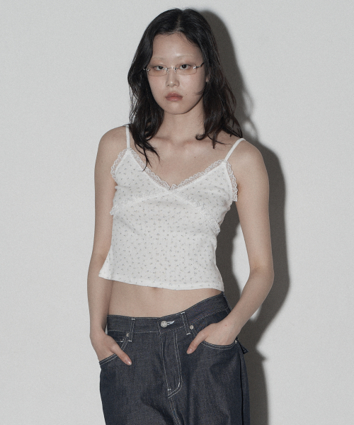 Midnight Move(ミッドナイトムーブ)の「fl lace top (white)(Tシャツ/カットソー・レディース・その他・FREE)」の4枚目の写真