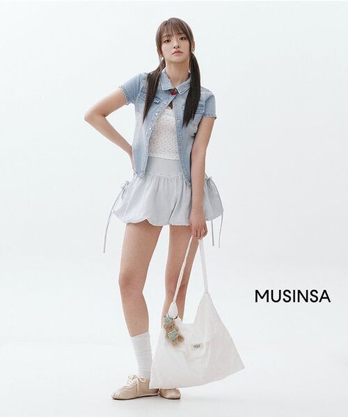 Midnight Move(ミッドナイトムーブ)の「fl lace top (white)(Tシャツ/カットソー・レディース・その他・FREE)」の5枚目の写真