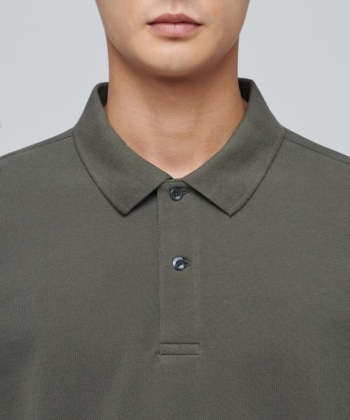 MUSINSA STANDARD(ムシンサスタンダード)の「ベーシックピケポロシャツ【ダスティカーキ】(ポロシャツ・メンズ・その他・XXX-LARGE/SMALL/MEDIUM/LARGE/X-LARGE/XX-LARGE)」の5枚目の写真