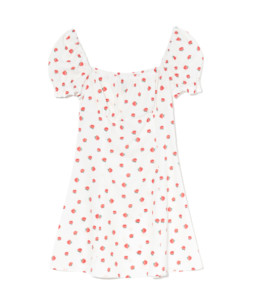 YOUHEE(ユヒ)の「FLOWER PATTERN PUFF DRESS WHITE(ワンピース・レディース・その他・SMALL/MEDIUM)」の14枚目の写真