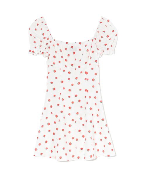 YOUHEE(ユヒ)の「FLOWER PATTERN PUFF DRESS WHITE(ワンピース・レディース・その他・SMALL/MEDIUM)」の15枚目の写真