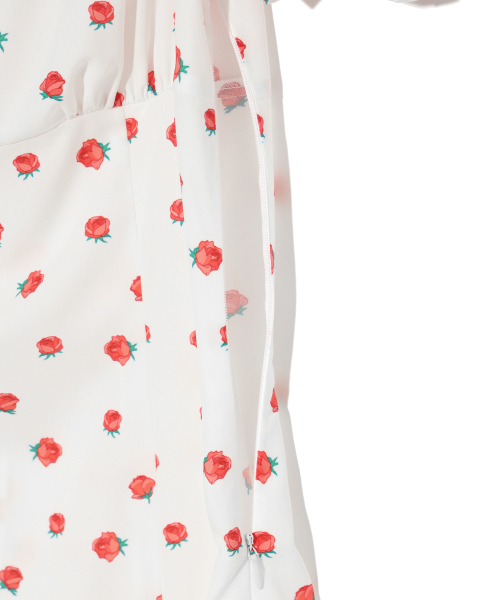 YOUHEE(ユヒ)の「FLOWER PATTERN PUFF DRESS WHITE(ワンピース・レディース・その他・SMALL/MEDIUM)」の9枚目の写真