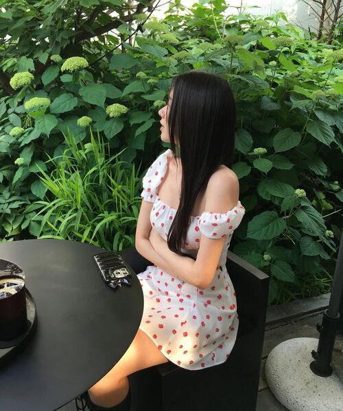 YOUHEE(ユヒ)の「FLOWER PATTERN PUFF DRESS WHITE(ワンピース・レディース・その他・SMALL/MEDIUM)」の11枚目の写真