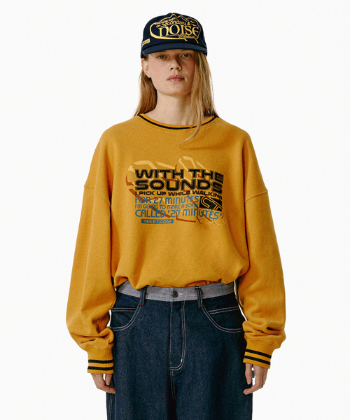 27 Minutes Song Sweatshirt Camel