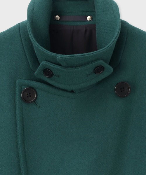 ブラッシュドメルトンツイル ピーコート / 252114 597T（ピーコート