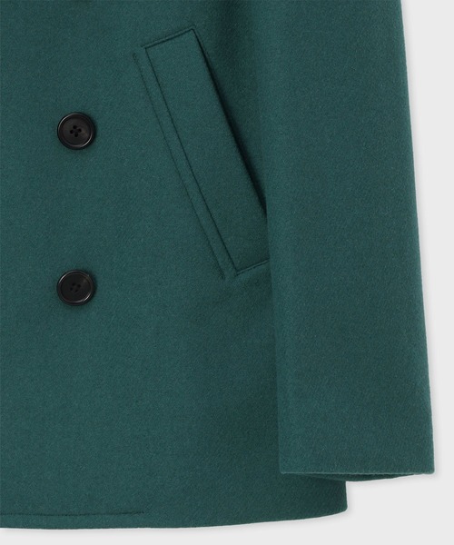 ブラッシュドメルトンツイル ピーコート / 252114 597T（ピーコート