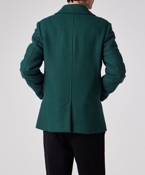 ブラッシュドメルトンツイル ピーコート / 252114 597T（ピーコート