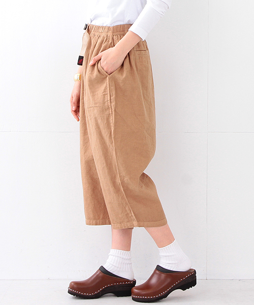 Gramicci(グラミチ)の「GRAMICCI / COTTON LINEN バルーンPANTS(その他パンツ・レディース・ベージュ/ネイビー・ONE SIZE)」の14枚目の写真