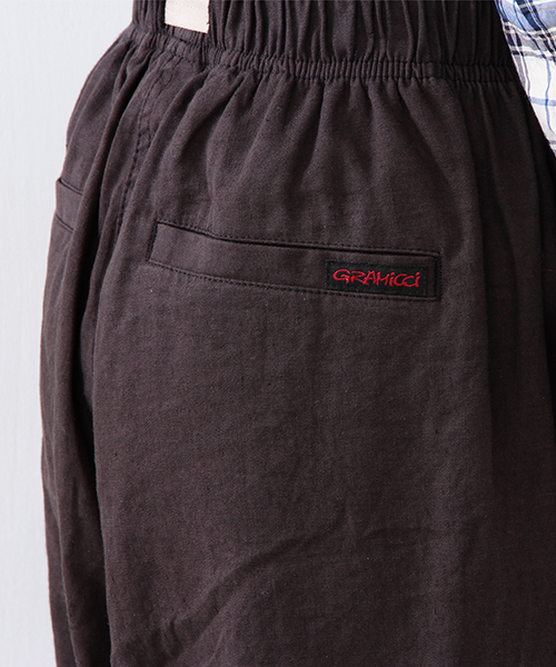 Gramicci(グラミチ)の「GRAMICCI / COTTON LINEN バルーンPANTS(その他パンツ・レディース・ベージュ/ネイビー・ONE SIZE)」の3枚目の写真