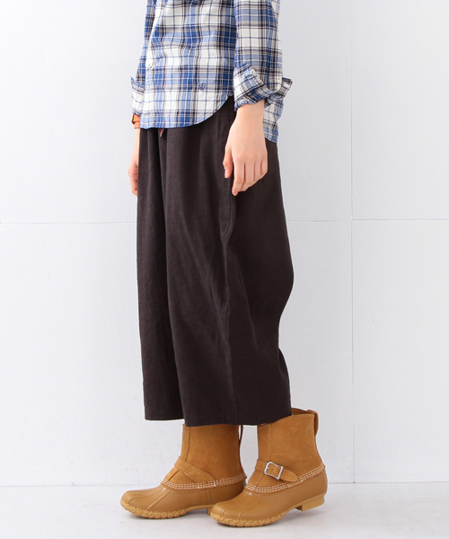 Gramicci(グラミチ)の「GRAMICCI / COTTON LINEN バルーンPANTS(その他パンツ・レディース・ベージュ/ネイビー・ONE SIZE)」の17枚目の写真