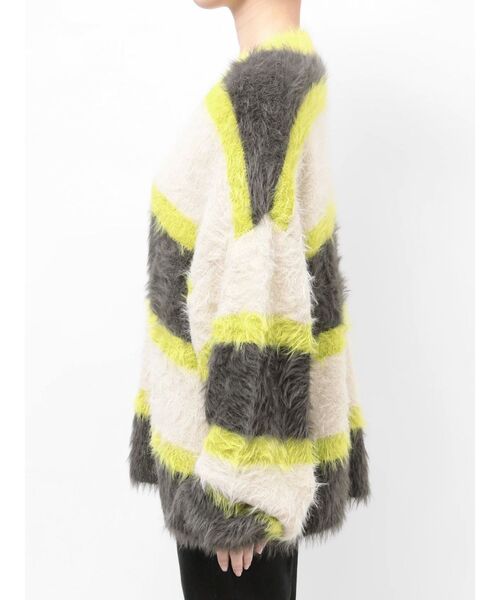 PSYCHIC FEVER × EVRIS】ボーダーシャギーニット