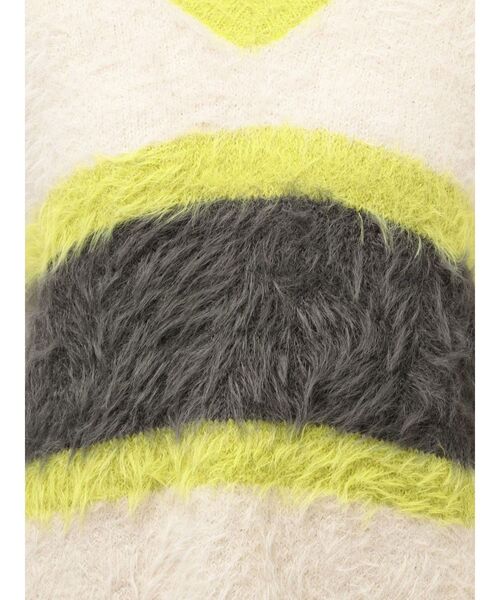 PSYCHIC FEVER × EVRIS】ボーダーシャギーニット