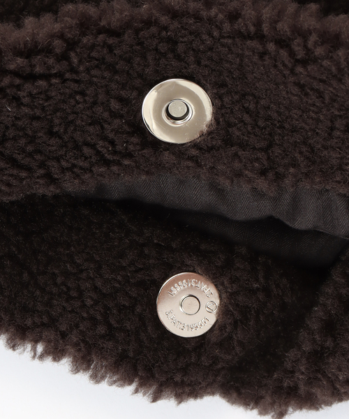 IENA（イエナ）の「Maison IENAボアバッグ（ショルダーバッグ・レディース・ブラウン・FREE）」の8枚目の写真