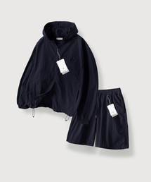 MOOD INSIDE（ムードインサイド）の「[SET] サマー テック ウィンドブレーカー セットアップ_Navy（ナイロンジャケット）」