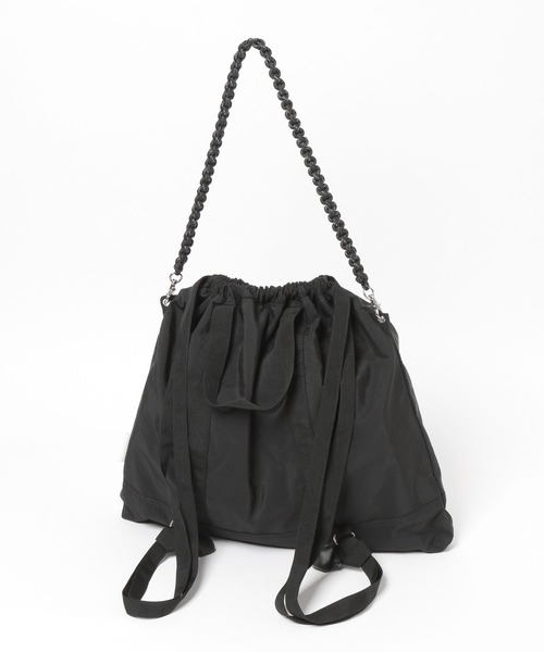 mysty woman（ミスティウーマン）の「【CONTROL FREAK】撥水3WAYBAG 638045（バックパック/リュック・レディース・ブラック・FREE）」の4枚目の写真