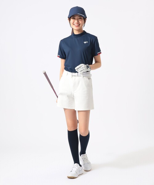 BEAMS GOLF(ビームスゴルフ)の「〈WOMEN〉 ORANGE LABEL / USシリーズ SQR ショートパンツ(その他パンツ・レディース・ネイビー/ホワイト/ブラック・SMALL/MEDIUM/LARGE)」の4枚目の写真
