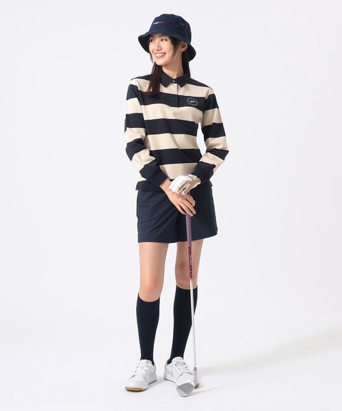 BEAMS GOLF(ビームスゴルフ)の「〈WOMEN〉 ORANGE LABEL / USシリーズ SQR ショートパンツ(その他パンツ・レディース・ネイビー/ホワイト/ブラック・SMALL/MEDIUM/LARGE)」の10枚目の写真