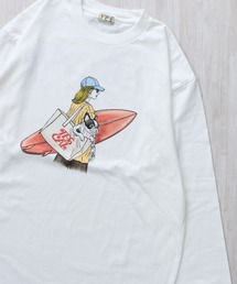 TES MALIBU GIRL LONG SLEEVE T-SHIRT / ロンT