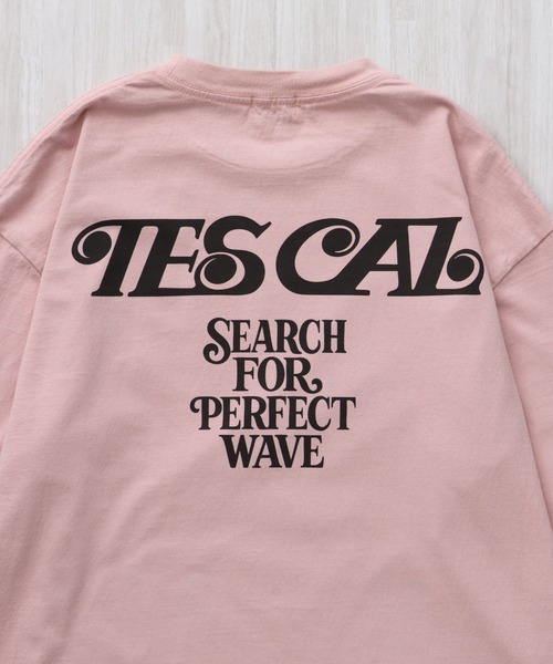 The Endless Summer(エンドレスサマー)の「TES MALIBU GIRL LONG SLEEVE T-SHIRT / ロンT(Tシャツ/カットソー・メンズ・ホワイト/ピンク/アイボリー・SMALL/MEDIUM/LARGE/X-LARGE/XX-LARGE)」の17枚目の写真