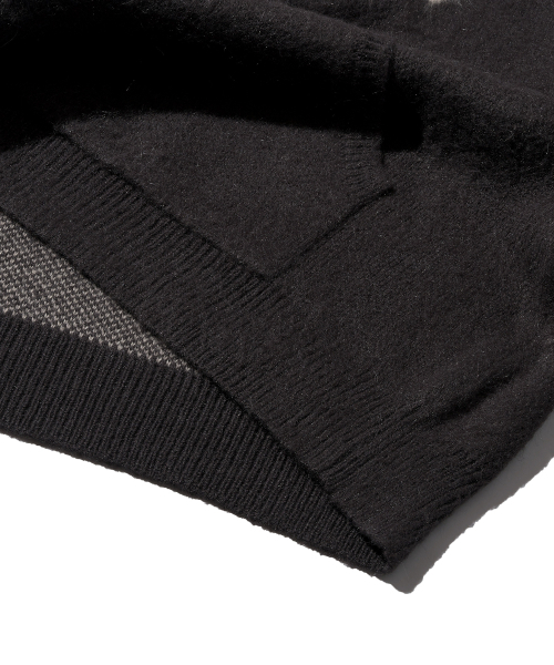 DISCUS ATHLETIC（ディスカス　アスレチック）の「モヘアリラックスロゴニットフードパーカー ダークブラウン（パーカー・レディース・その他・LARGE/MEDIUM/SMALL/X-LARGE）」の5枚目の写真