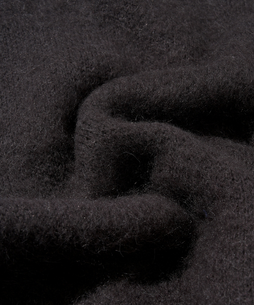 DISCUS ATHLETIC（ディスカス　アスレチック）の「モヘアリラックスロゴニットフードパーカー ダークブラウン（パーカー・レディース・その他・LARGE/MEDIUM/SMALL/X-LARGE）」の7枚目の写真