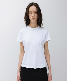 WスピマコットンプレミアムTシャツ WHITE