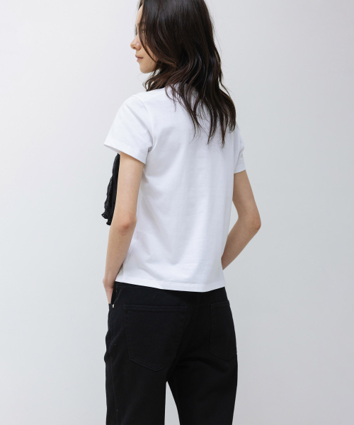INSILENCE WOMEN(インサイレンスウーマン)の「WスピマコットンプレミアムTシャツ WHITE(Tシャツ/カットソー・レディース・その他・MEDIUM/SMALL)」の3枚目の写真