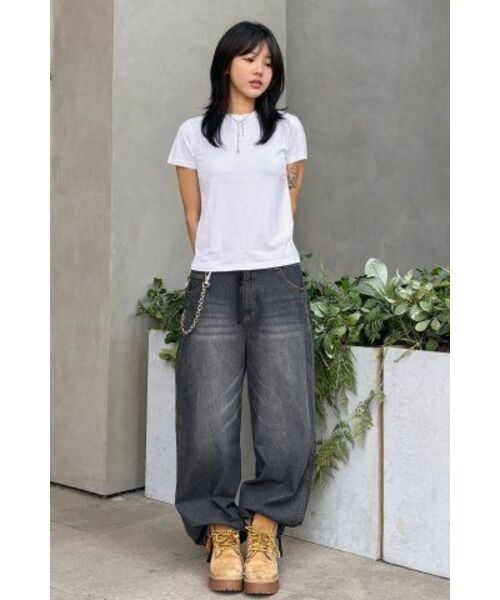 INSILENCE WOMEN(インサイレンスウーマン)の「WスピマコットンプレミアムTシャツ WHITE(Tシャツ/カットソー・レディース・その他・MEDIUM/SMALL)」の20枚目の写真