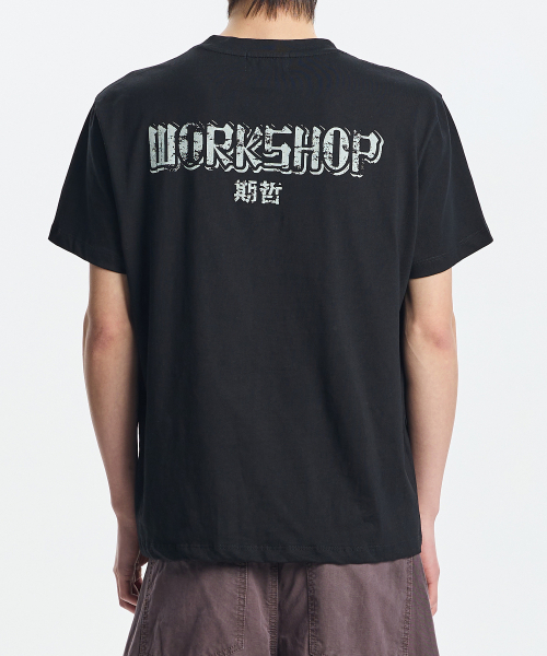 KICHUL(キチョル)の「Worker standard t-shirt (black)(Tシャツ/カットソー・メンズ・その他・SMALL)」の3枚目の写真