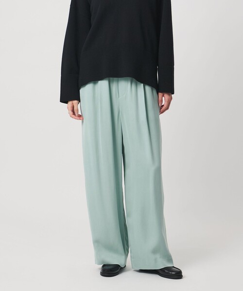 UNITED ARROWS(ユナイテッドアローズ)の「ドロスト イージーパンツ(その他パンツ・レディース・オフホワイト/ベージュ/ライム/ブラック・36/38/34)」の13枚目の写真