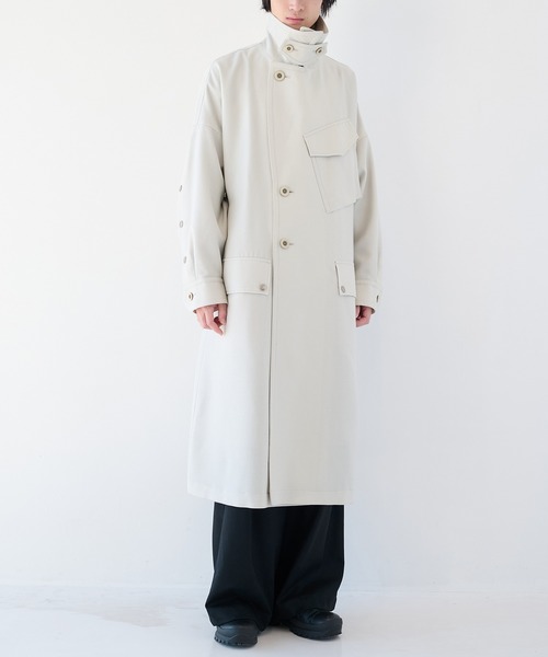 セール】【UJOH HOMME】別注 Motorcycle Coat（ダウンジャケット