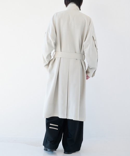 UJOH(ウジョー)の「【UJOH HOMME】別注 Motorcycle Coat(ダウンジャケット/コート・メンズ・ブラック/クリーム・5/4)」の16枚目の写真