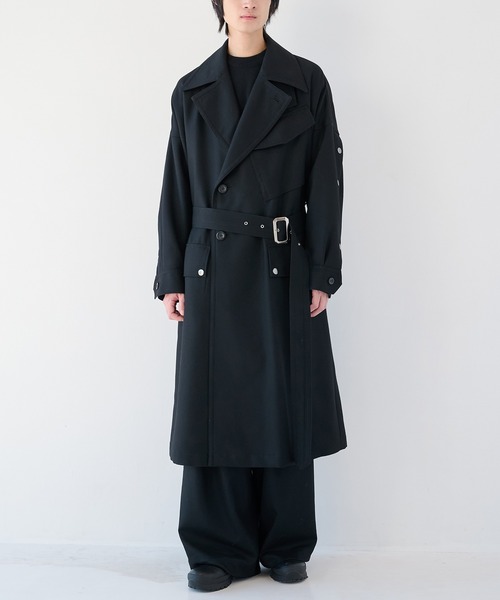 UJOH　STUDIOUS別注　モーターサイクルコート UJOH HOMME】別注 Motorcycle Coat（ダウンジャケット/コート）｜UJOH