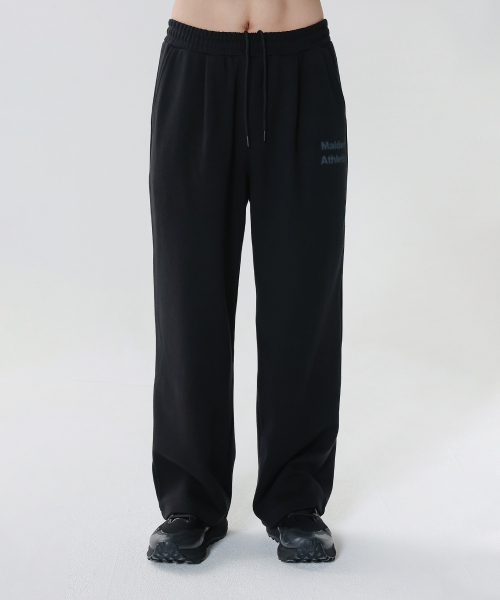 MALDEN(モールデン)の「ダブルニットスプレッドスウェットパンツ(スウェットパンツ・レディース・ブラック・MEDIUM/LARGE/SMALL/X-LARGE)」の2枚目の写真