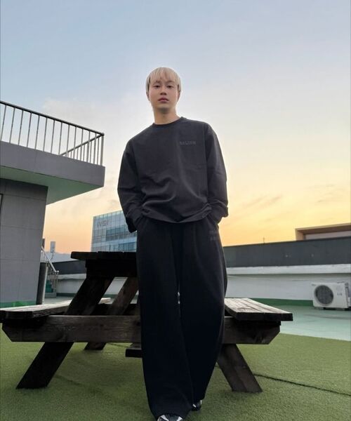 MALDEN(モールデン)の「ダブルニットスプレッドスウェットパンツ(スウェットパンツ・レディース・ブラック・MEDIUM/LARGE/SMALL/X-LARGE)」の4枚目の写真