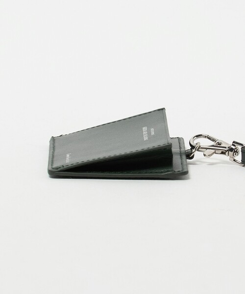 green label relaxing（グリーンレーベルリラクシング）の「GLR イタリアンレザー IDケース 定期入れ パスケース（パスケース・メンズ・ブラック/ダークグリーン・FREE）」の8枚目の写真