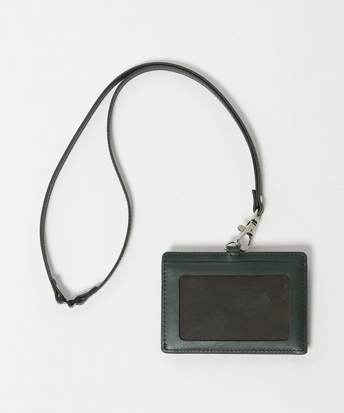 green label relaxing（グリーンレーベルリラクシング）の「GLR イタリアンレザー IDケース 定期入れ パスケース（パスケース・メンズ・ブラック/ダークグリーン・FREE）」の9枚目の写真