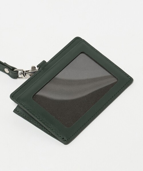 green label relaxing（グリーンレーベルリラクシング）の「GLR イタリアンレザー IDケース 定期入れ パスケース（パスケース・メンズ・ブラック/ダークグリーン・FREE）」の11枚目の写真